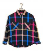 big mac×N.HOOLYWOODビッグマック×エヌ ハリウッド）の古着「チェックシャツ」｜ブラック