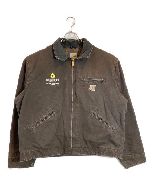 CarHartt（カーハート）CarHartt (カーハート) デトロイトジャケット ブラウン サイズ:X-Large Regularの古着・服飾アイテム
