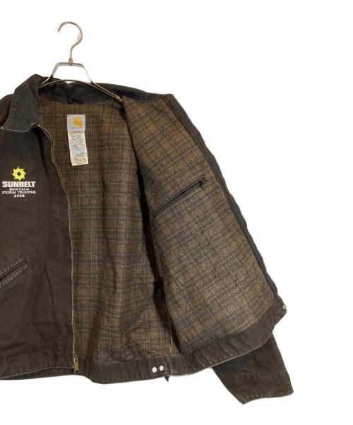 CarHartt（カーハート）CarHartt (カーハート) デトロイトジャケット ブラウン サイズ:X-Large Regularの古着・服飾アイテム