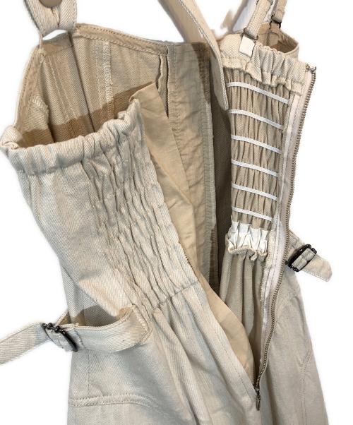 CASA FLINE（カーサフライン）CASA FLINE (カーサフライン) フロントホックプリーツワンピース アイボリー サイズ:Fの古着・服飾アイテム