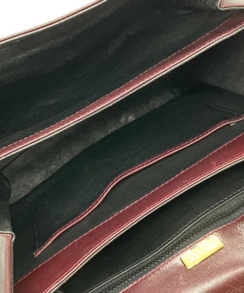 BALLY（バリー）BALLY (バリー) ハンドバッグ ボルドー サイズ:下記参照の古着・服飾アイテム