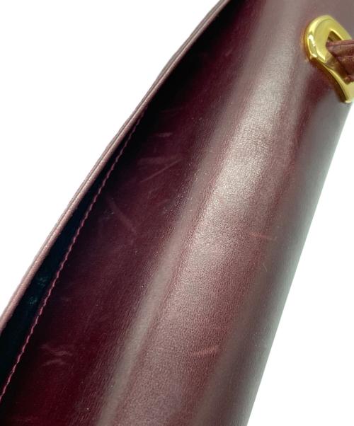 BALLY（バリー）BALLY (バリー) ハンドバッグ ボルドー サイズ:下記参照の古着・服飾アイテム