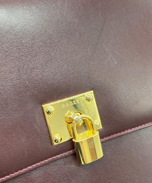 BALLY（バリー）BALLY (バリー) ハンドバッグ ボルドー サイズ:下記参照の古着・服飾アイテム
