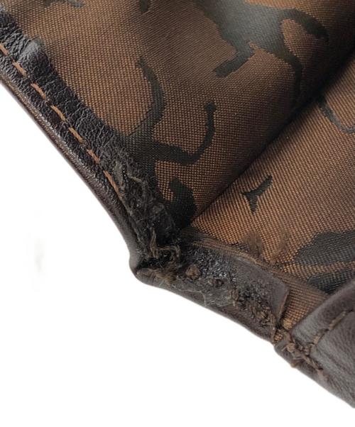 LONGCHAMP（ロンシャン）LONGCHAMP (ロンシャン) レザーハンドバッグ ブラウン サイズ:下記参照の古着・服飾アイテム