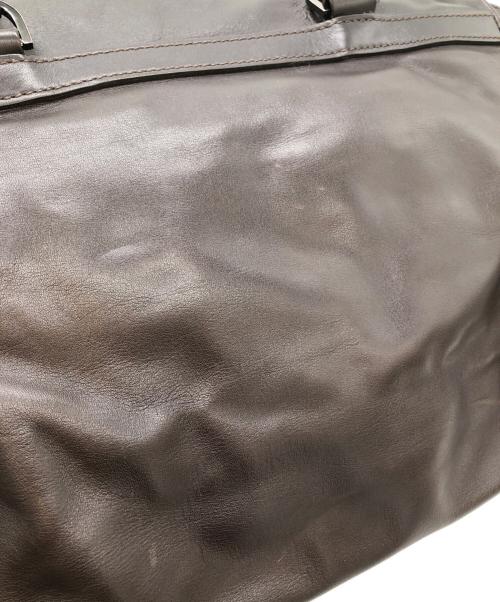 LONGCHAMP（ロンシャン）LONGCHAMP (ロンシャン) レザーハンドバッグ ブラウン サイズ:下記参照の古着・服飾アイテム