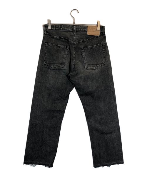 orSlow（オアスロウ）orSlow (オアスロウ) ブラックデニムパンツ ブラック サイズ:SIZE Sの古着・服飾アイテム