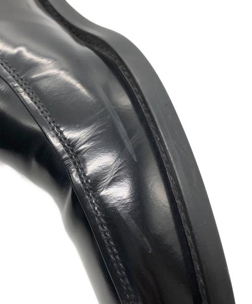 PRADA（プラダ）PRADA (プラダ) エナメルローファー ブラック サイズ:SIZE 7 1/2の古着・服飾アイテム