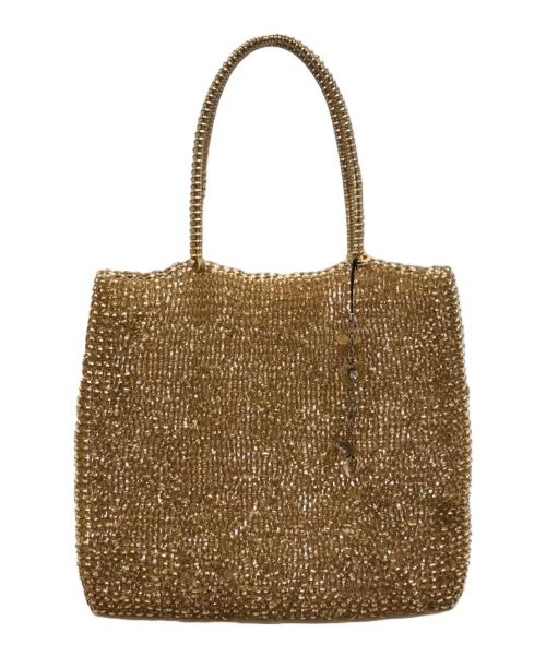 ANTEPRIMA（アンテプリマ）ANTEPRIMA (アンテプリマ) 編込みバッグ ベージュの古着・服飾アイテム