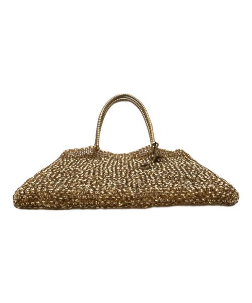 ANTEPRIMA（アンテプリマ）ANTEPRIMA (アンテプリマ) 編込みバッグ ベージュの古着・服飾アイテム