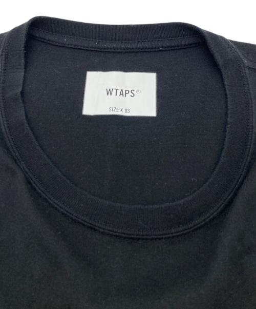 WTAPS（ダブルタップス）WTAPS (ダブルタップス) Tシャツ ブラック サイズ:SIZE 03の古着・服飾アイテム