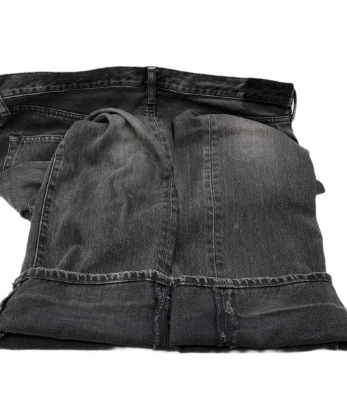 RHC Ron Herman（アールエイチシー ロンハーマン）RHC Ron Herman (アールエイチシー ロンハーマン) ダメージ加工デニムパンツ グレー サイズ:SIZE 81cm (W32)の古着・服飾アイテム