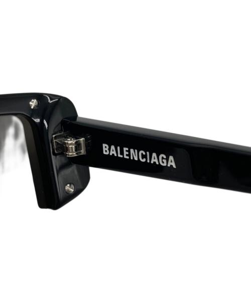 BALENCIAGA（バレンシアガ）BALENCIAGA (バレンシアガ) サングラス ブラック サイズ:99-01-140の古着・服飾アイテム