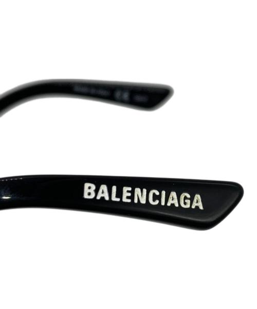 BALENCIAGA（バレンシアガ）BALENCIAGA (バレンシアガ) サングラス ブラック サイズ:99-01-140の古着・服飾アイテム