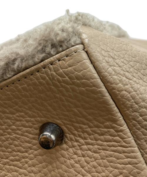 Fabiana Filippi（ファビアナフィリッピ）fabiana filippi (ファビアナフィリッピ) ハンドバッグ ベージュの古着・服飾アイテム