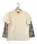 fafa（フェフェ）の古着「CAMO DOUBLE SLEEVE TEE」｜アイボリー