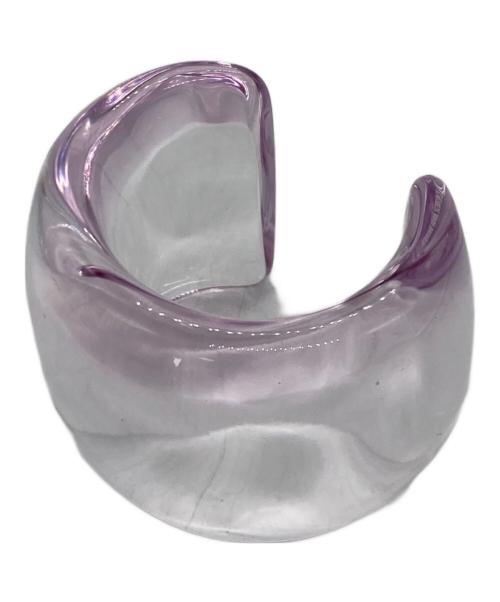 DRIES VAN NOTEN（ドリスヴァンノッテン）DRIES VAN NOTEN (ドリスヴァンノッテン) バングル パープル サイズ:下記参照の古着・服飾アイテム