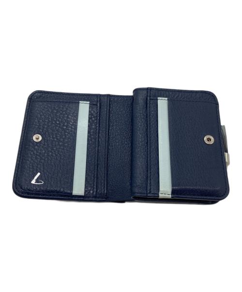TSUCHIYA KABAN（ツチヤカバン）TSUCHIYA KABAN (ツチヤカバン) レザー2つ折り財布 ネイビー サイズ:下記参照の古着・服飾アイテム