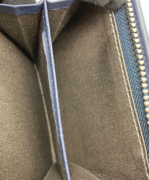 TSUCHIYA KABAN（ツチヤカバン）TSUCHIYA KABAN (ツチヤカバン) レザー2つ折り財布 ネイビー サイズ:下記参照の古着・服飾アイテム