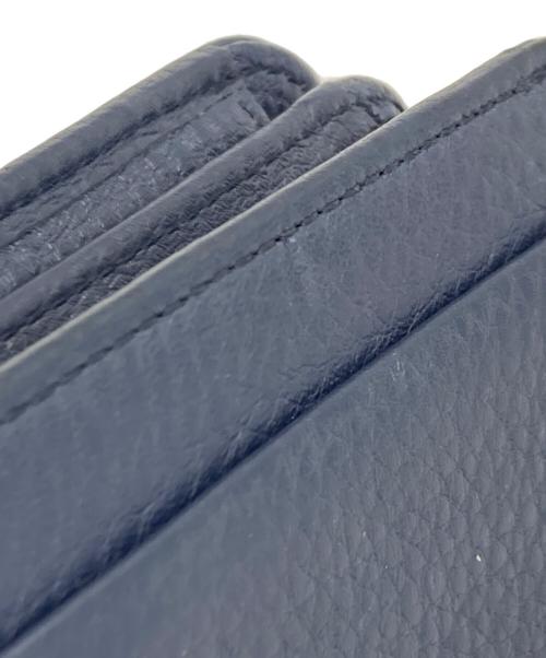 TSUCHIYA KABAN（ツチヤカバン）TSUCHIYA KABAN (ツチヤカバン) レザー2つ折り財布 ネイビー サイズ:下記参照の古着・服飾アイテム