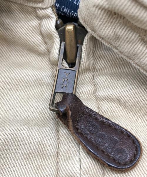 POLO RALPH LAUREN（ポロ・ラルフローレン）POLO RALPH LAUREN (ポロ・ラルフローレン) 襟コーデュロイスイングトップ ブラウン サイズ:XLの古着・服飾アイテム