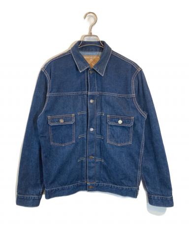 MOMOTARO JEANS デニムジャケット 40 インディゴ出陣 美品 中古・古着通販】MOMOTARO JEANS (桃太郎ジーンズ) デニムジャケット