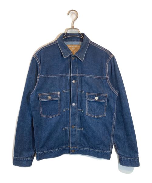 MOMOTARO JEANS（桃太郎ジーンズ）MOMOTARO JEANS (桃太郎ジーンズ) デニムジャケット インディゴ サイズ:SIZE 40の古着・服飾アイテム