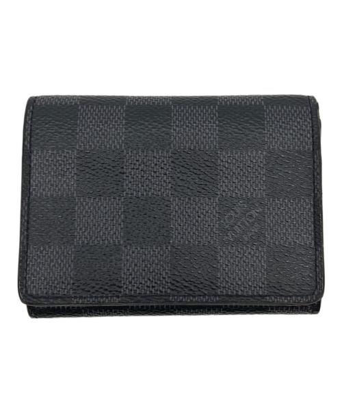 LOUIS VUITTON（ルイ ヴィトン）LOUIS VUITTON (ルイ ヴィトン) カードケース ブラック サイズ:下記参照の古着・服飾アイテム