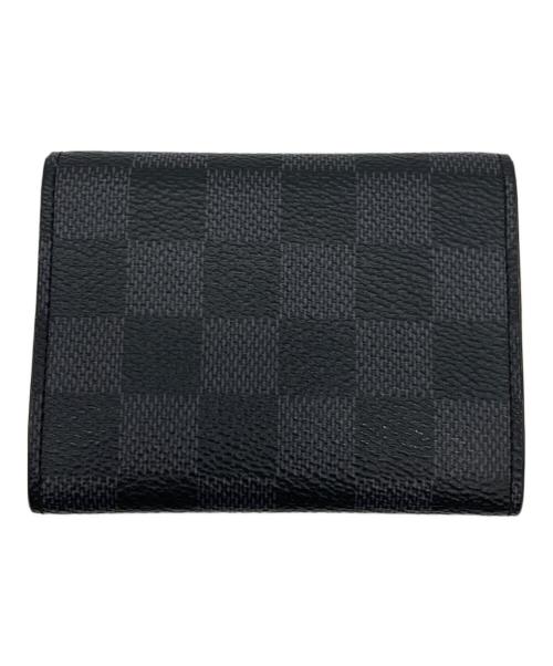 LOUIS VUITTON（ルイ ヴィトン）LOUIS VUITTON (ルイ ヴィトン) カードケース ブラック サイズ:下記参照の古着・服飾アイテム