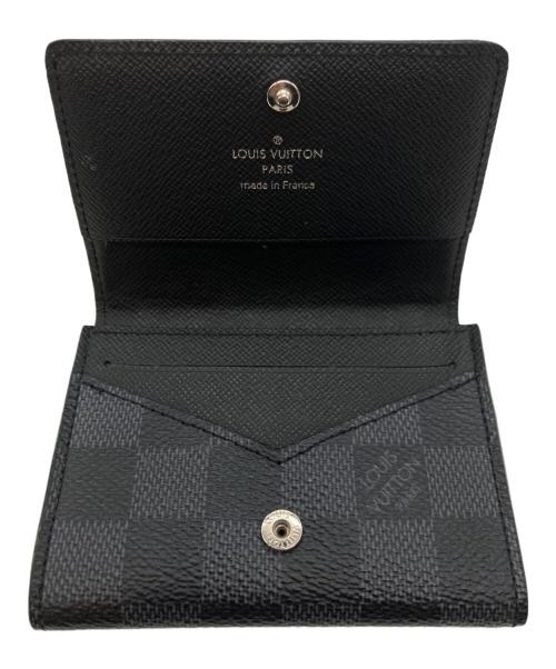 LOUIS VUITTON（ルイ ヴィトン）LOUIS VUITTON (ルイ ヴィトン) カードケース ブラック サイズ:下記参照の古着・服飾アイテム