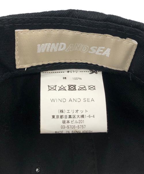 WIND AND SEA（ウィンダンシー）WIND AND SEA (ウィンダンシー) キャップ ブラック サイズ:下記参照の古着・服飾アイテム