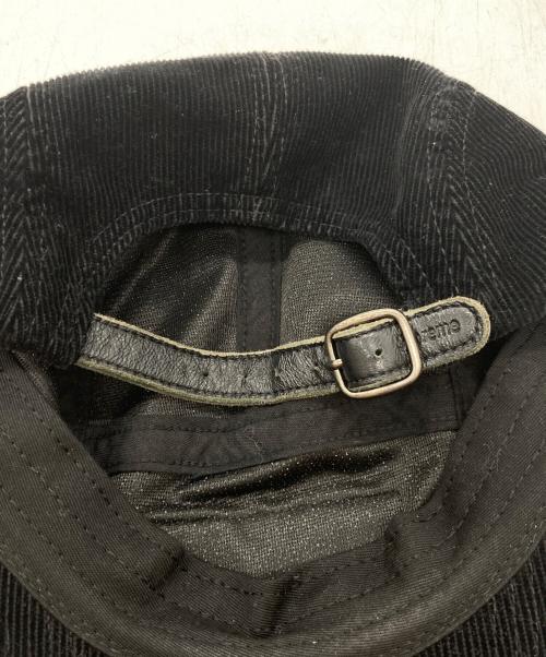 SUPREME（シュプリーム）Supreme (シュプリーム) Black Corduroy Camp Cap ブラック サイズ:SIZE Freeの古着・服飾アイテム