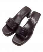 GUCCIグッチ）の古着「サンダル」｜ブラウン