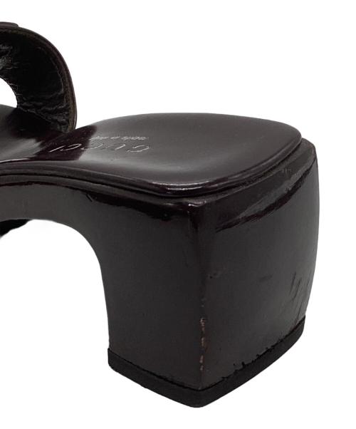 GUCCI（グッチ）GUCCI (グッチ) サンダル ブラウン サイズ:SIZE 35の古着・服飾アイテム