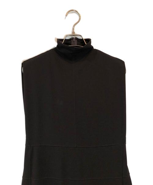 styling/（スタイリング）styling/ (スタイリング) コクーン カットワンピース ブラウン サイズ:SIZE 0の古着・服飾アイテム