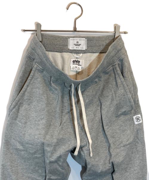 eYe COMME des GARCONS JUNYAWATANABE MAN（アイ コム デ ギャルソン ジュンヤ ワタナベ マン）eYe COMME des GARCONS JUNYAWATANABE MAN REIGNING CHAMP (レイニングチャンプ) 綿裏毛  スウェットパンツ グレー サイズ:SIZE Mの古着・服飾アイテム