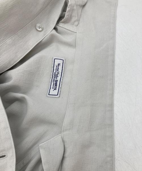 UNIVERSAL PRODUCTS.（ユニバーサルプロダクツ）UNIVERSAL PRODUCTS. (ユニバーサルプロダクツ) Sheer L/S Shirts グレー サイズ:SIZE 2の古着・服飾アイテム