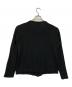 s'yte (サイト) BLENDED YARN CARDIGAN WITH OUTSEAM DESIGN ブラック サイズ:SIZE 34：15000円