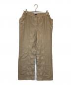 ISSEY MIYAKE FETEイッセイミヤケフェット）の古着「切替デザインパンツ」｜ベージュ