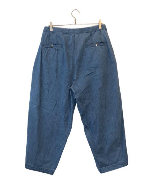 THE NORTHFACE PURPLELABEL（ザ・ノースフェイス パープルレーベル）THE NORTHFACE PURPLELABEL (ザ・ノースフェイス パープルレーベル) Denim Field Wide Cropped Pants インディゴ サイズ:36の古着・服飾アイテム