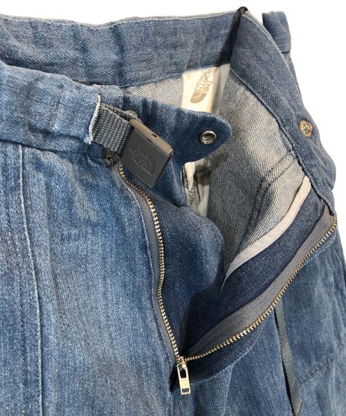 THE NORTHFACE PURPLELABEL（ザ・ノースフェイス パープルレーベル）THE NORTHFACE PURPLELABEL (ザ・ノースフェイス パープルレーベル) Denim Field Wide Cropped Pants インディゴ サイズ:36の古着・服飾アイテム