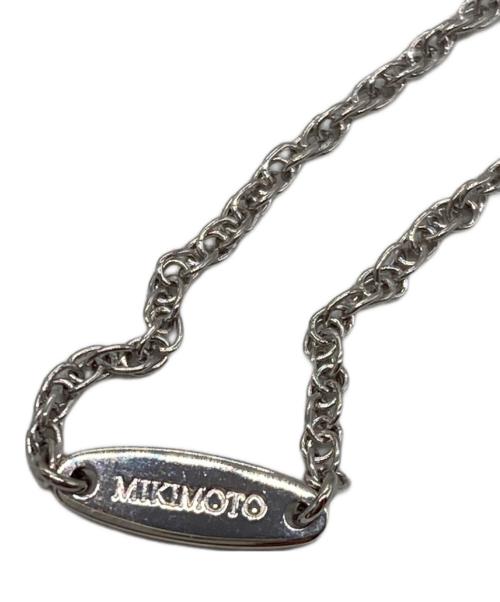 MIKIMOTO（ミキモト）MIKIMOTO (ミキモト) パールフリンジネックレス シルバーの古着・服飾アイテム