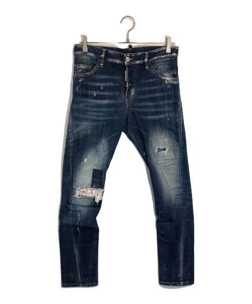 DSQUARED2（ディースクエアード）DSQUARED2 (ディースクエアード) Sexy Twist Jean インディゴ サイズ:SIZE 44の古着・服飾アイテム