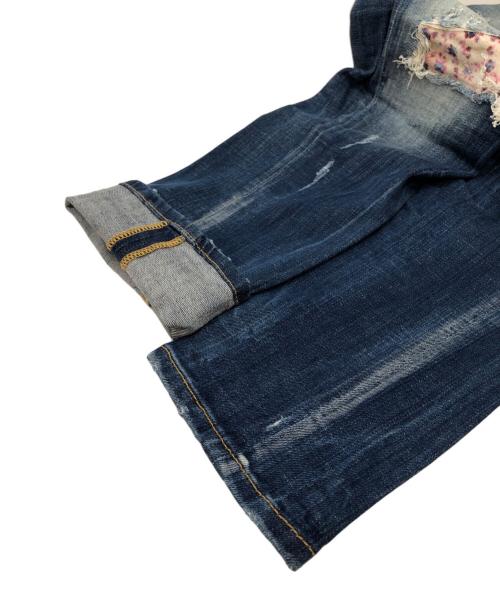 DSQUARED2（ディースクエアード）DSQUARED2 (ディースクエアード) Sexy Twist Jean インディゴ サイズ:SIZE 44の古着・服飾アイテム