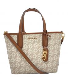MICHAEL KORS（マイケル・コース）の古着「2WAYバッグ」｜ベージュ
