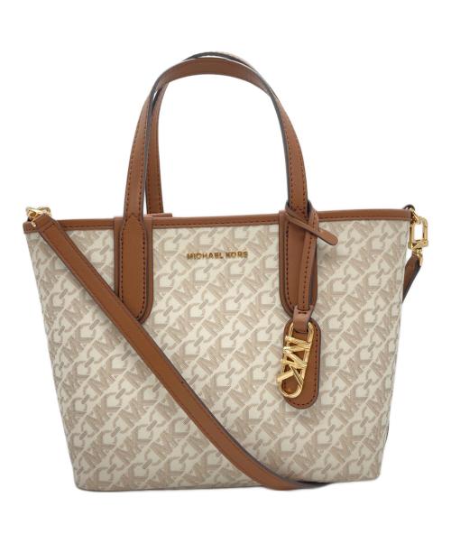 MICHAEL KORS（マイケル・コース）MICHAEL KORS (マイケルコース) 2WAYバッグ ベージュ サイズ:下記参照の古着・服飾アイテム