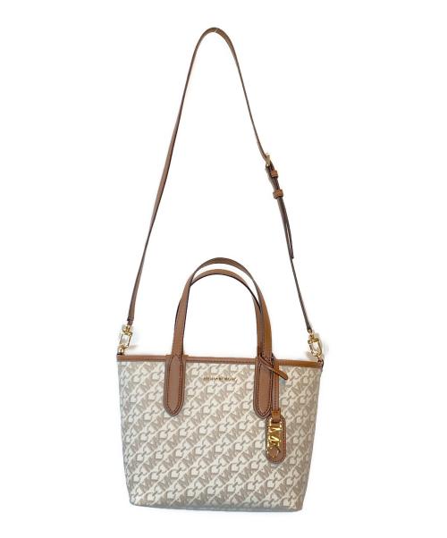 MICHAEL KORS（マイケル・コース）MICHAEL KORS (マイケルコース) 2WAYバッグ ベージュ サイズ:下記参照の古着・服飾アイテム