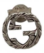 GUCCIグッチ）の古着「インターロッキングG アラベスクピアス」｜シルバー