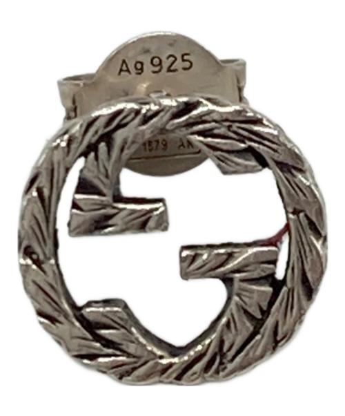 GUCCI（グッチ）GUCCI (グッチ) インターロッキングG アラベスクピアス シルバー サイズ:下記参照の古着・服飾アイテム