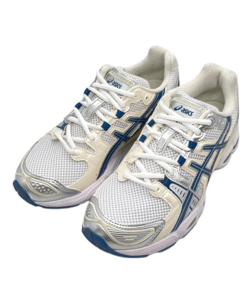 asics（アシックス）asics (アシックス) GEL-NIMBUS9 ネイビー×ベージュ サイズ:25.5ｃｍの古着・服飾アイテム
