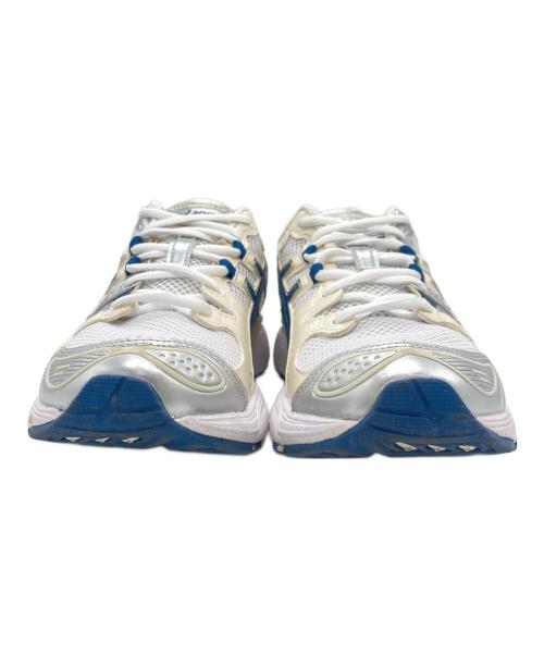 asics（アシックス）asics (アシックス) GEL-NIMBUS9 ネイビー×ベージュ サイズ:25.5ｃｍの古着・服飾アイテム